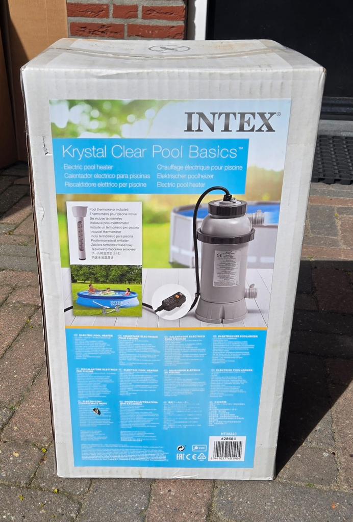 Te koop intex zwembad verwarming, Tuin en Terras, Zwembad-toebehoren, Ophalen, Zo goed als nieuw