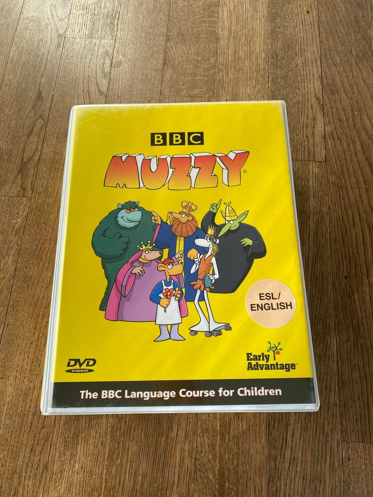Muzzy Engels leren met dvd's - Deel 1 en 2, Gebruikt, Alle leeftijden, Boxset, Ophalen of Verzenden