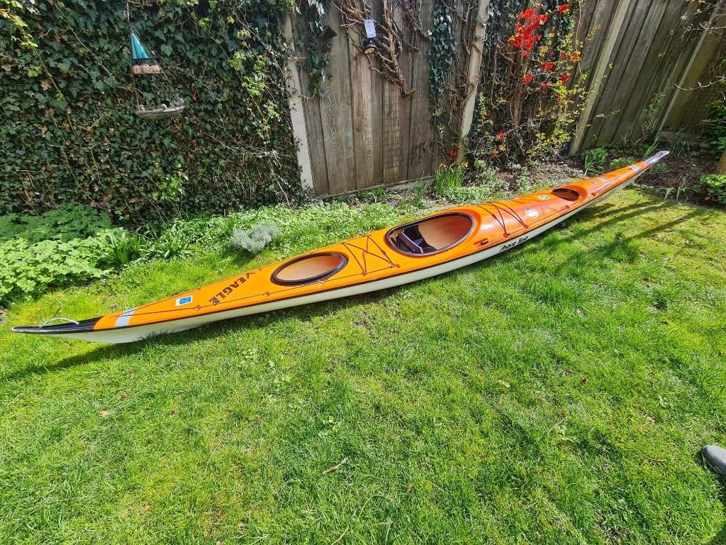 Kajak Shoreline Eagle (Excl. luik covers, incl. spatzeil), Ophalen, Gebruikt, Eén persoon, Zeekano