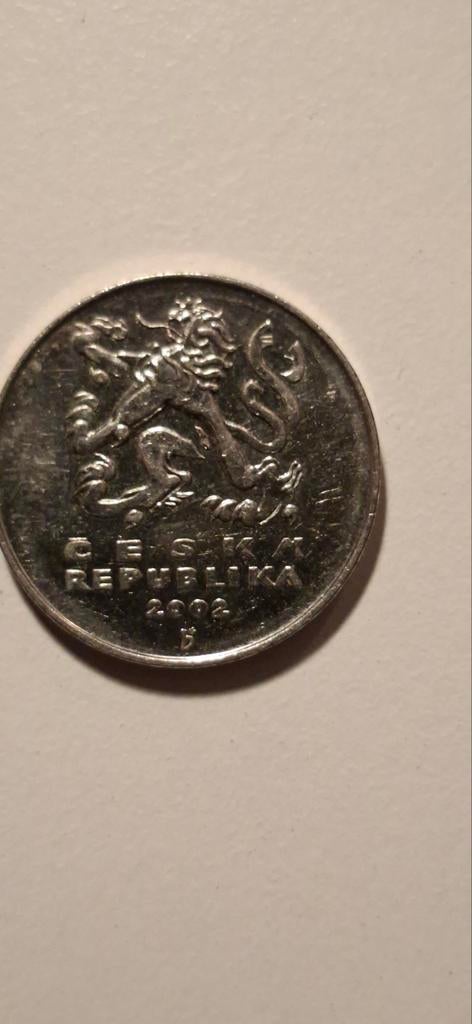 Tsjechische Kroon 5 Kč - 2002, Ophalen of Verzenden, Overige landen, Losse munt