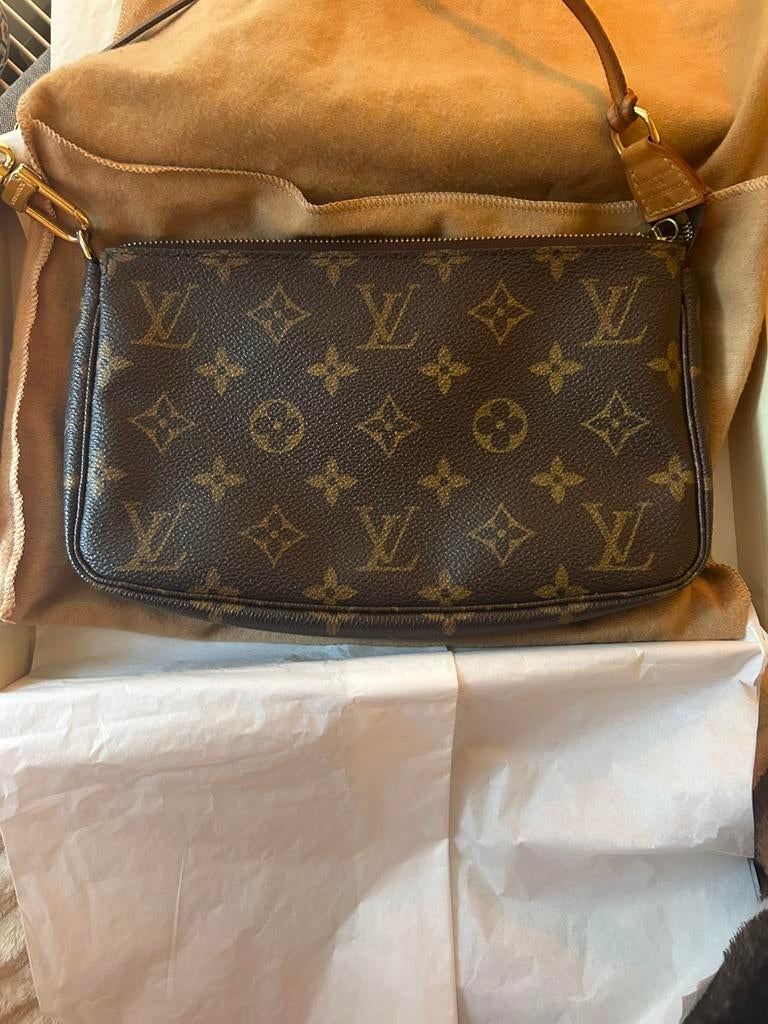 Louis Vuitton tas designer, Ophalen of Verzenden, Zo goed als nieuw, Bruin, Handtas