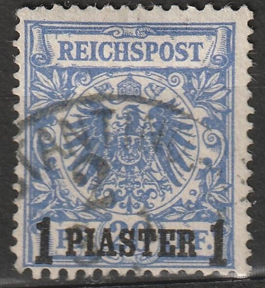 D. Post Turkey Michel nr. 8 b Gebruikt, Verzenden, Overige landen, Gestempeld