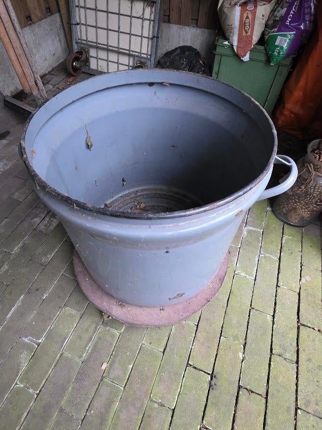 Ketel emaillen groot, Ophalen, Overige materialen, Gebruikt, Minder dan 60 cm