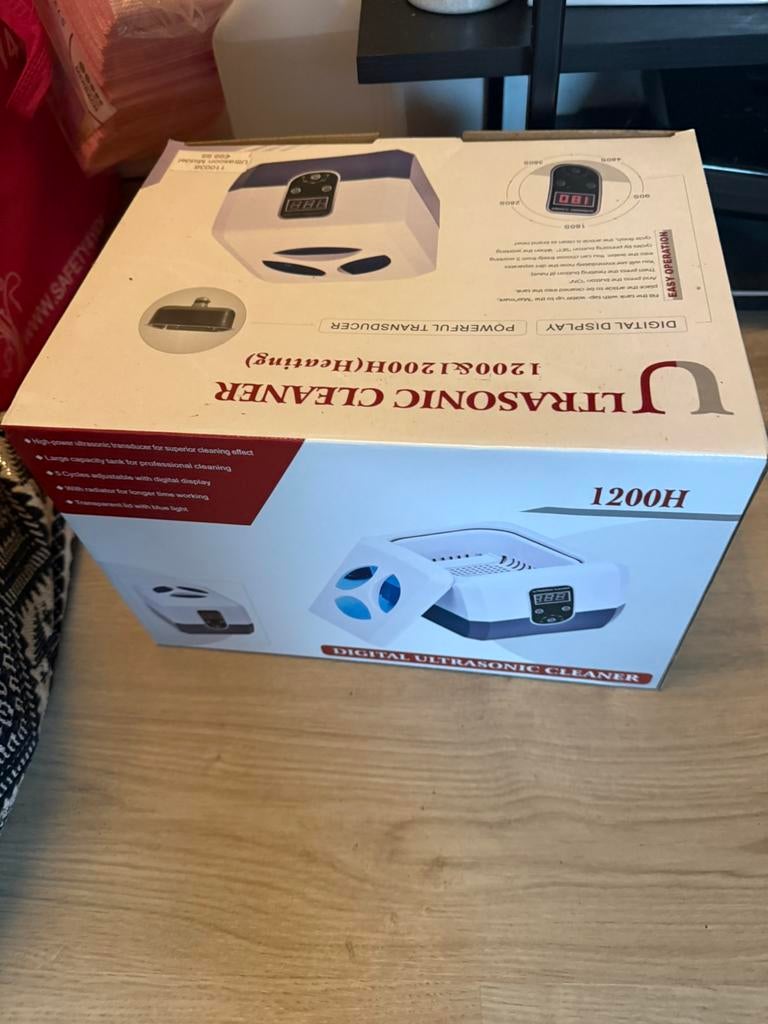 Ultrasoon cleaner, Ophalen of Verzenden