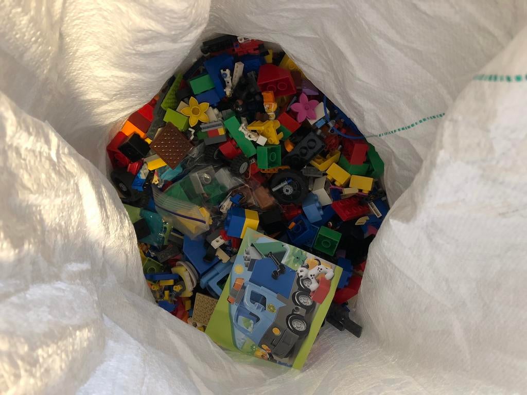 Zak met lego/duplo, Lego@duplo.nl, Lego, Gebruikt, Duitsland