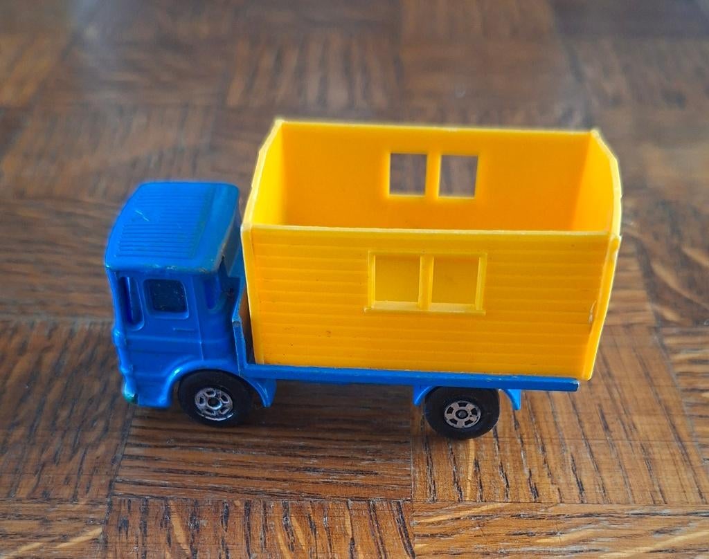 Matchbox Site Hut Truck, Overige merken, Gebruikt, 1:50 of kleiner, Ophalen of Verzenden