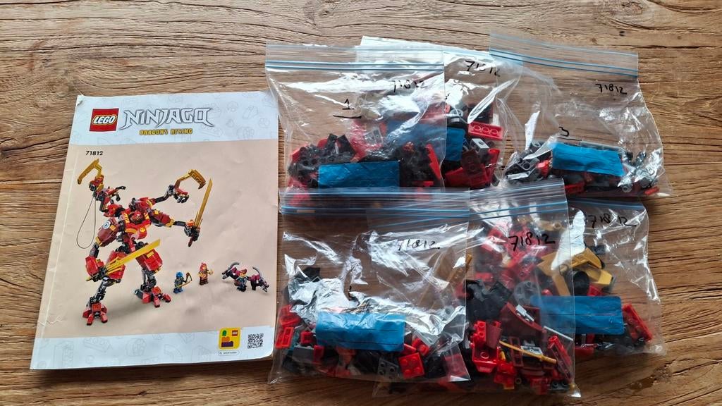 Lego Kai's klimmecha, Ophalen of Verzenden, Zo goed als nieuw