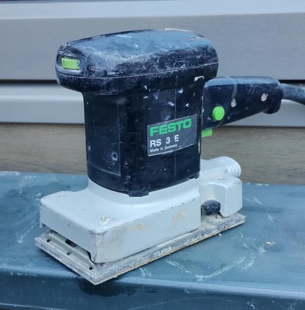 Festo -festool RS3E vlakschuurmachine, Doe-het-zelf en Verbouw, Gereedschap | Schuurmachines, Ergens, Festo, Zo goed als nieuw