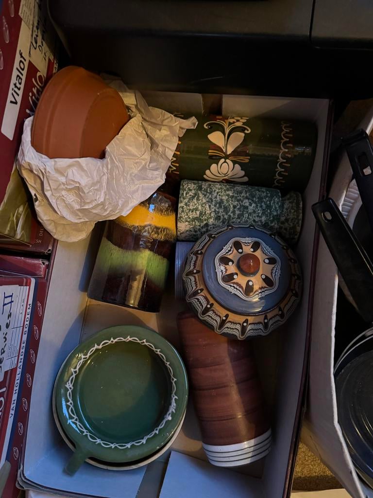 Diverse potten en vazen, Diversen, Ophalen, Gebruikt