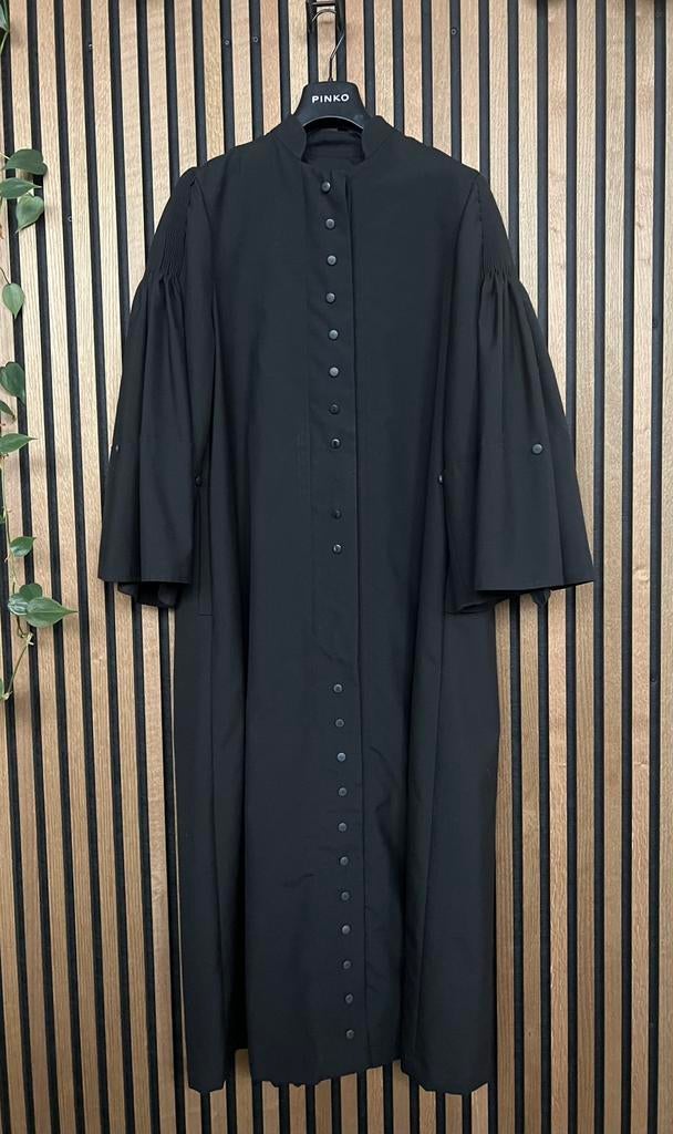 Professionele toga, Maat 38/40 (M), Overige typen, Zwart, Ophalen of Verzenden