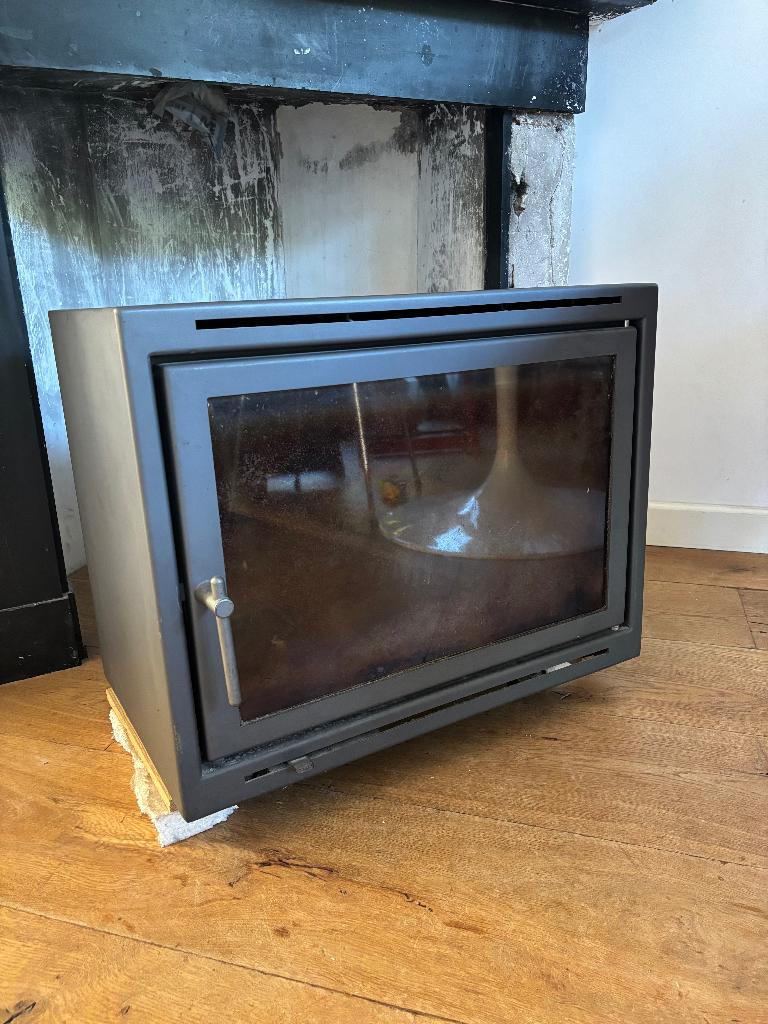 Vintage, Decoratie, Aniek, Fraaie spullen enz. enz., Huis en Inrichting, Stoelen, Gebruikt, Eén, Bruin, Ophalen of Verzenden