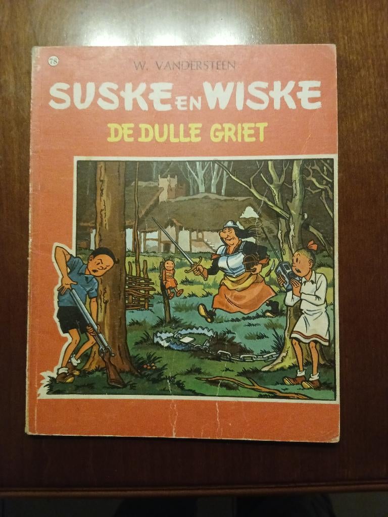 Suske en Wiske VK78 De dulle griet 1ste druk, Boeken, Stripboeken, Willy Vandersteen, Eén stripboek, Ophalen, Gelezen