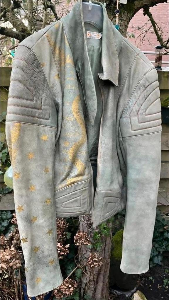 People of the Labyrinths / Jasje /Leder /size 36, Ophalen of Verzenden, Zo goed als nieuw, Jasje, Maat 36 (S)