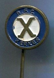 RFC R.F.C. Xerxes koper voetbal club speldje ( Z_063 ), Ophalen of Verzenden, Nieuw, Sport, Speldje of Pin