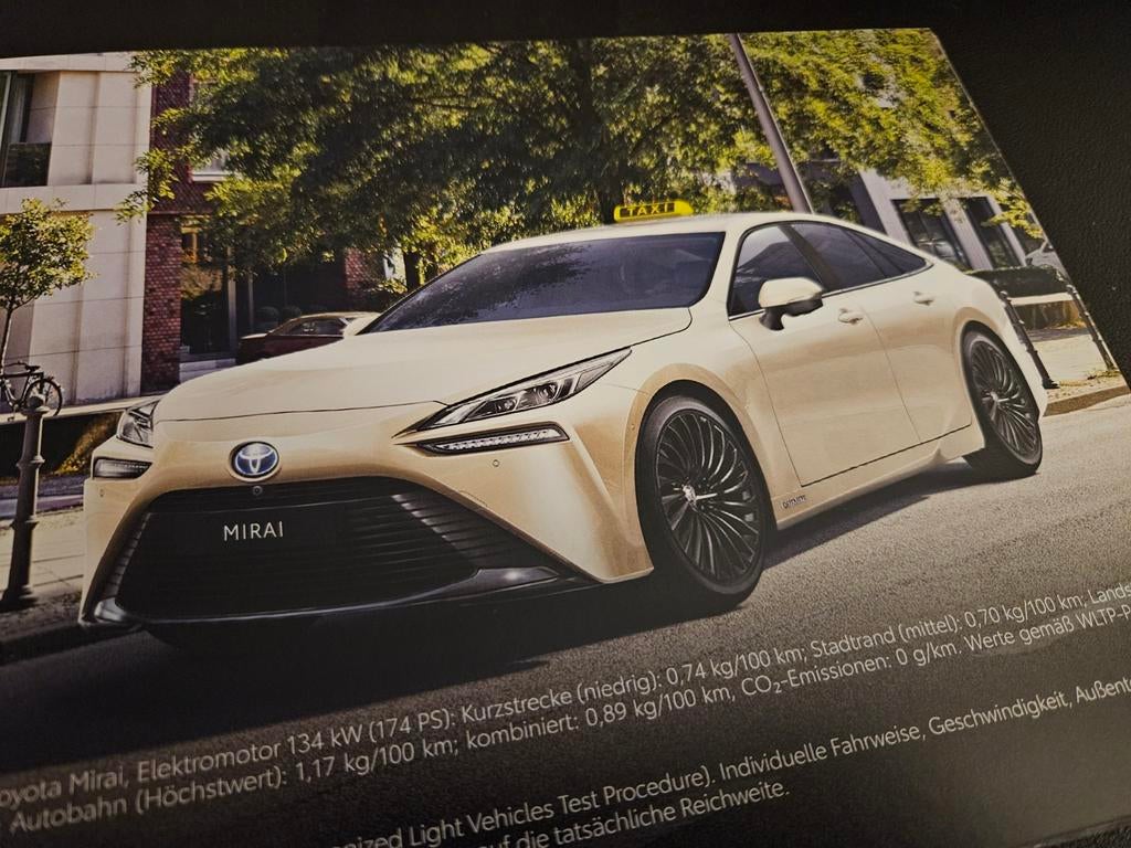 Brochure Toyota Taxi modellen 2023, Ophalen of Verzenden, Zo goed als nieuw, Toyota