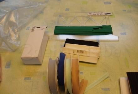 naaien stikzijde duet biaisband garen., Verzenden, Nieuw, Lint, Band of Elastiek