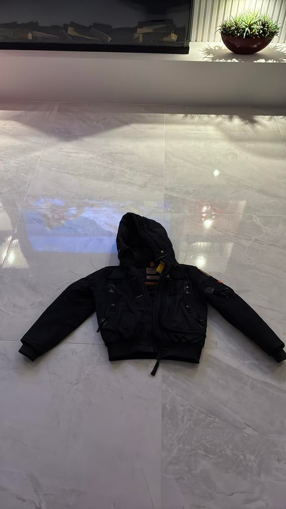 Parajumpers Jas - Zwart - Maat 10 jaar, Ophalen of Verzenden, Gedragen, Overige maten, Zwart