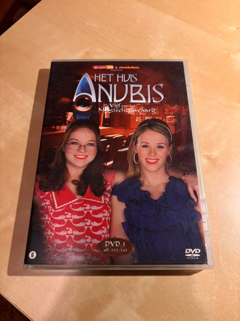Het huis anubis en de vijf deel 5 dvd 1, Gebruikt, Ophalen of Verzenden, Tv fictie, Boxset