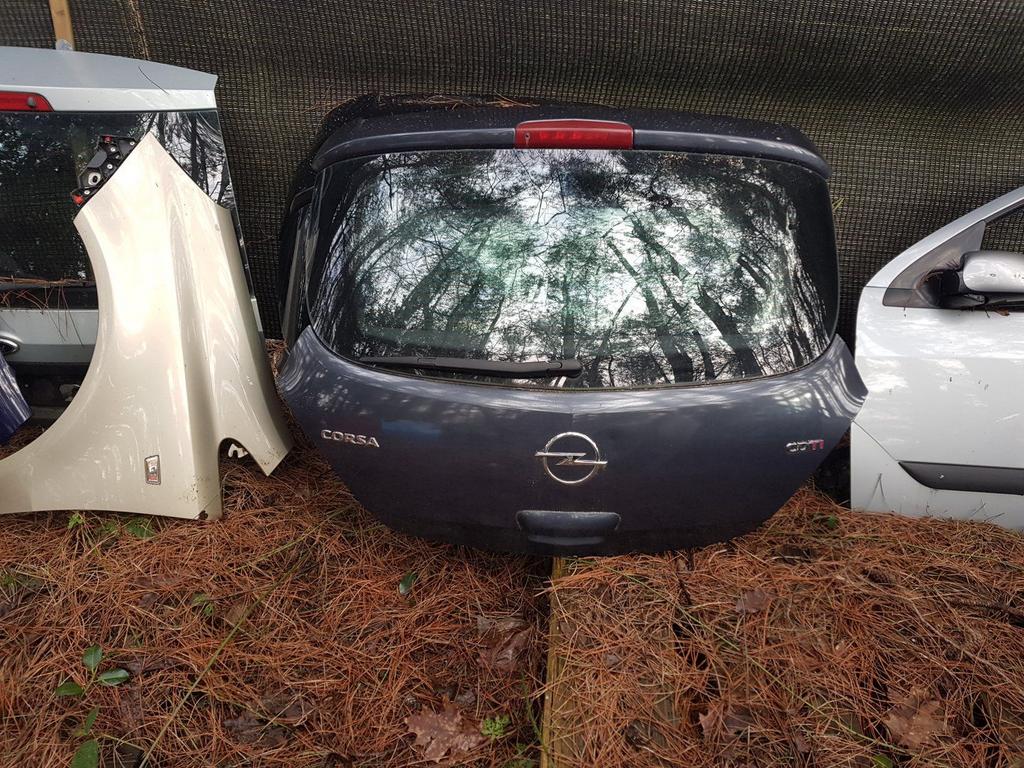OPEL CORSA D ACHTERKLEP  code z168, Ophalen of Verzenden, Gebruikt, Achter, Achterklep