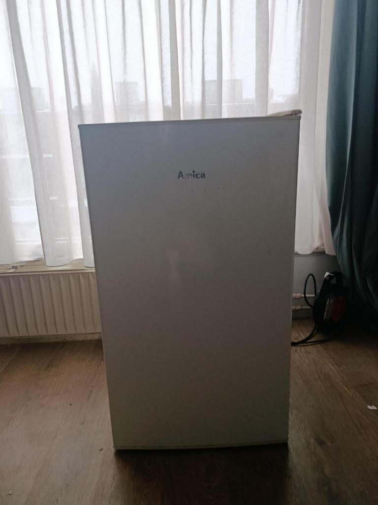 Koelkast Amica, Ophalen, 160 cm of meer, Minder dan 75 liter, Zonder vriesvak
