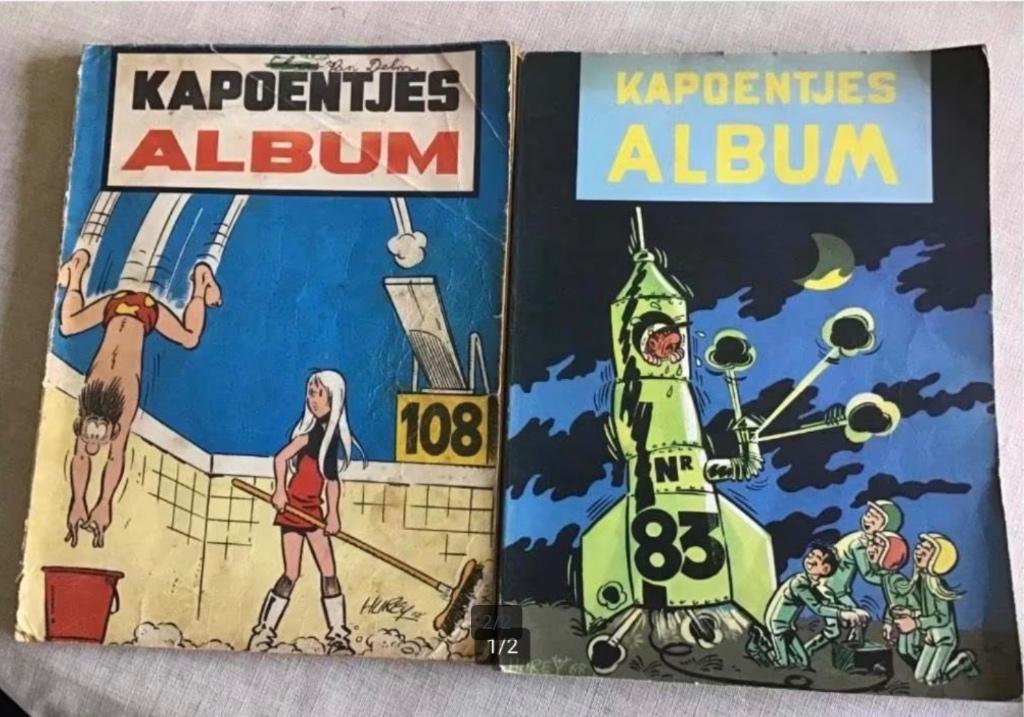 4 diverse Kapoentjes albums, Meerdere stripboeken, Ophalen of Verzenden, Gelezen