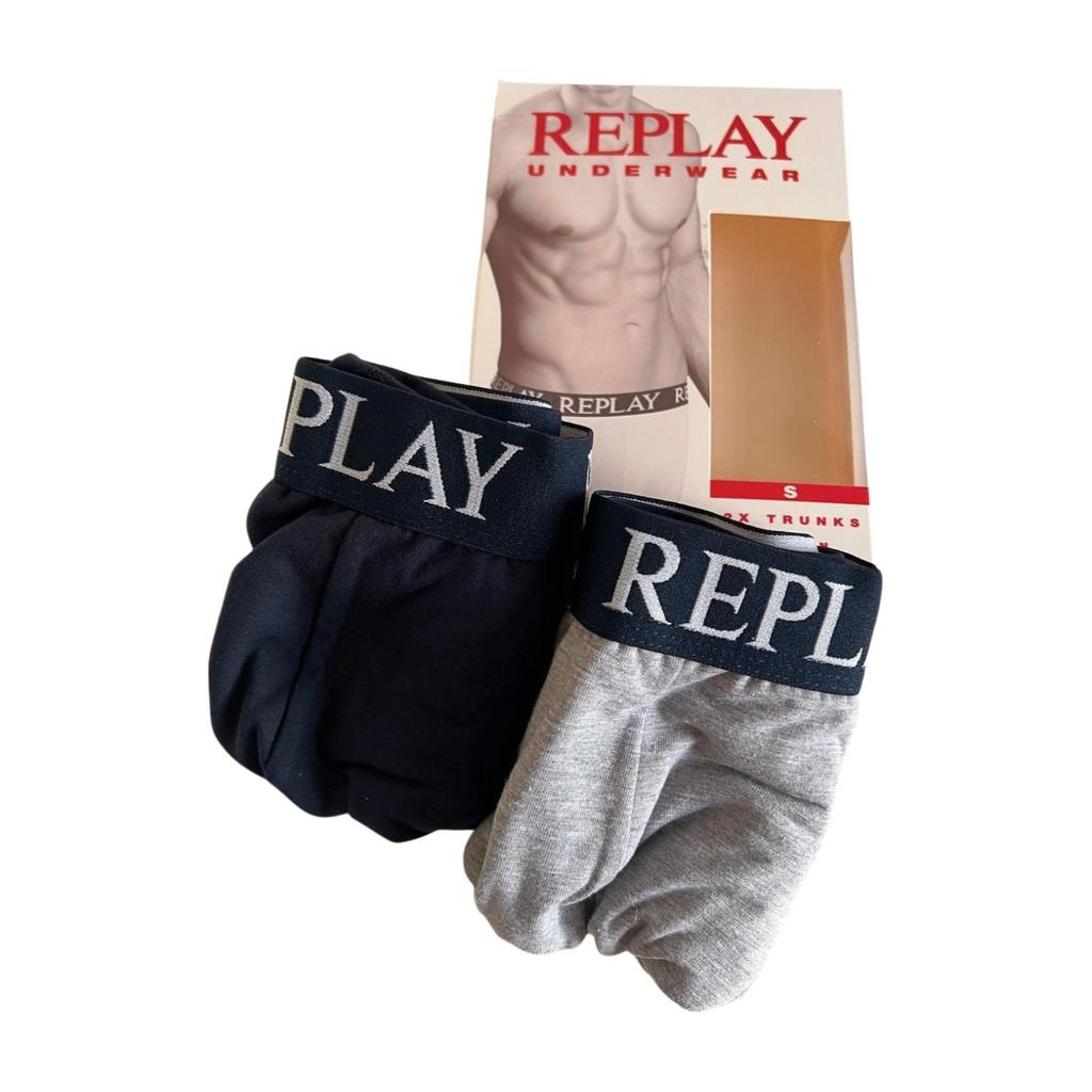Replay Ondergoed -2 pack- maat S, Trerè Innovation S.r.l. Unipersonale, Blauw, Ophalen of Verzenden, Via Modena 18, 46041 Asola (MN), Italy