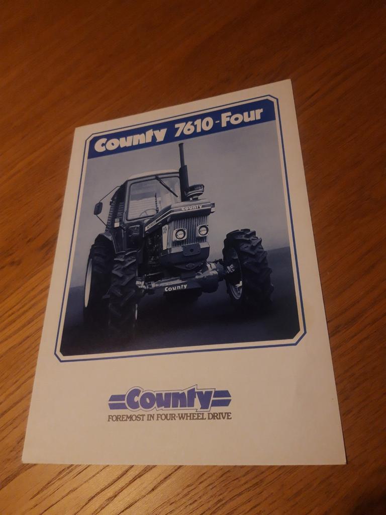 COUNTY 7610-Four folder, Ophalen of Verzenden, Zo goed als nieuw