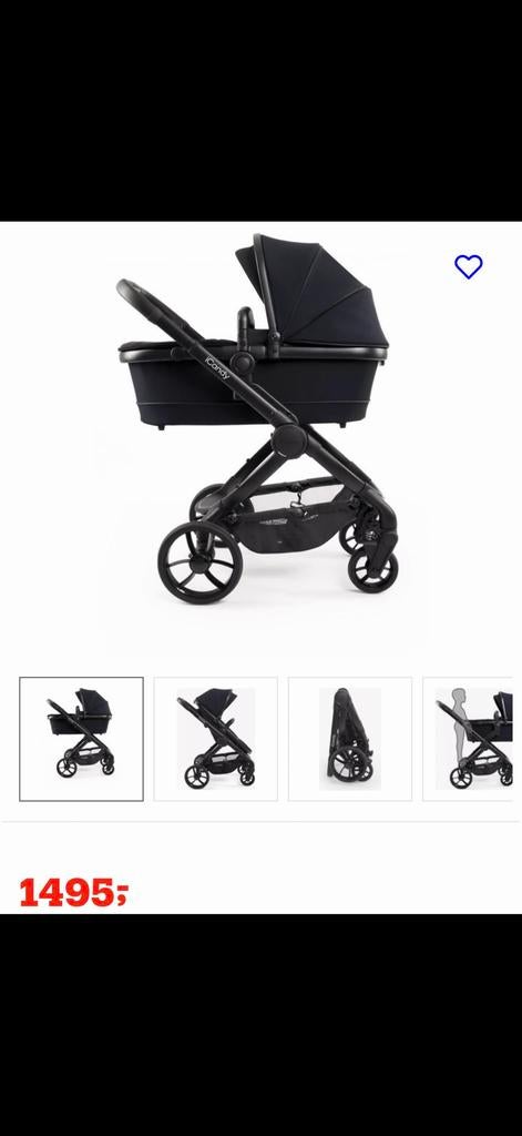 Icandy Limited Edition Kinderwagen, Zo goed als nieuw, Combiwagen, Met reiswieg, Ophalen