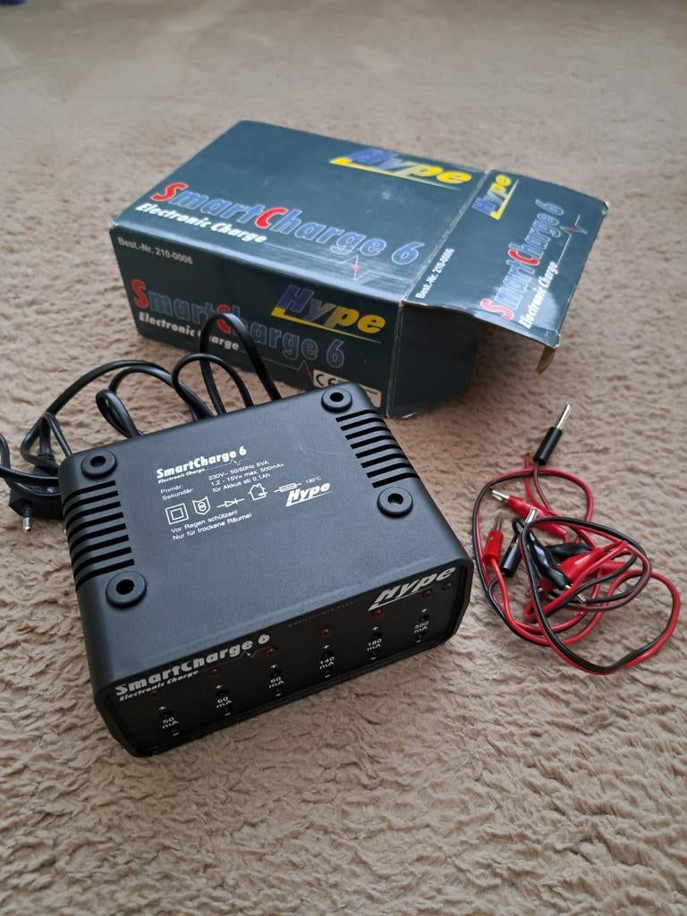 Hype Acculader SmartCharge 6, Ophalen of Verzenden