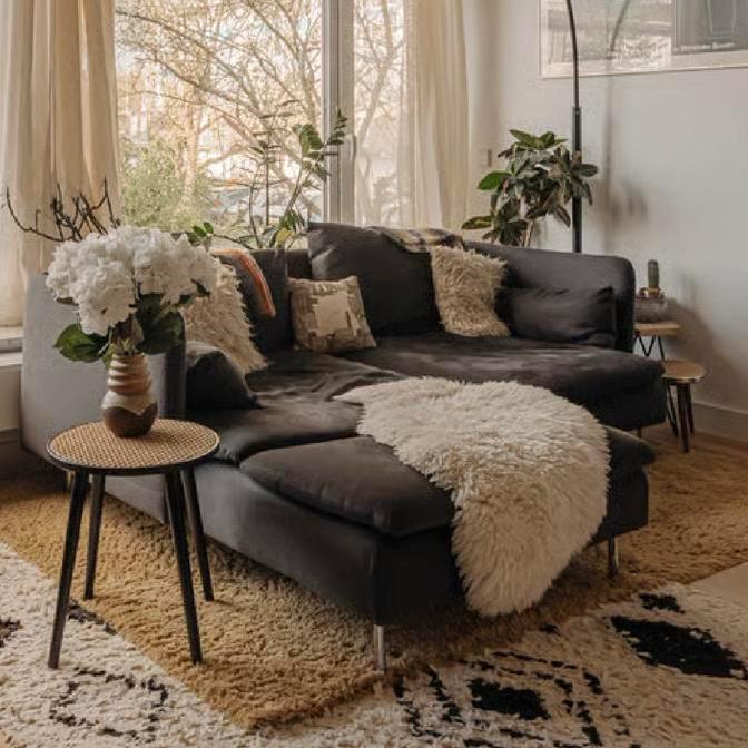 IKEA Soderhamn Hoekbank met Leuning - Goede Staat, Ophalen, 250 tot 300 cm, Gebruikt, Hoekbank