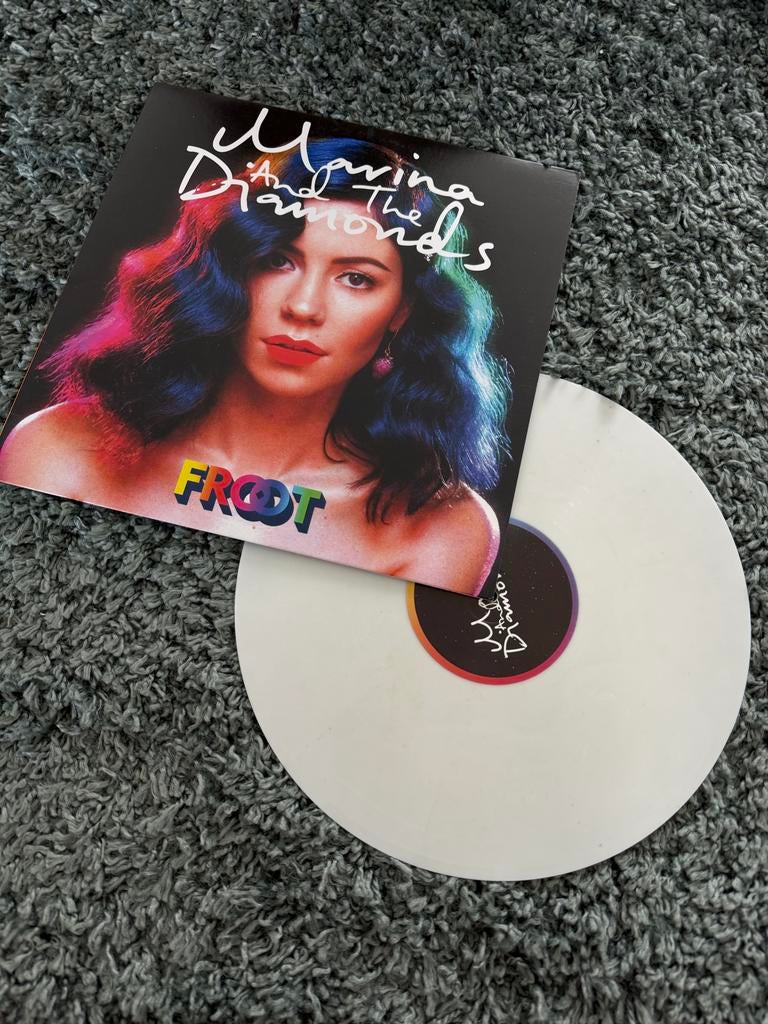 Marina - FROOT LP wit Vinyl Plaat, Ophalen of Verzenden, Gebruikt, 12 inch