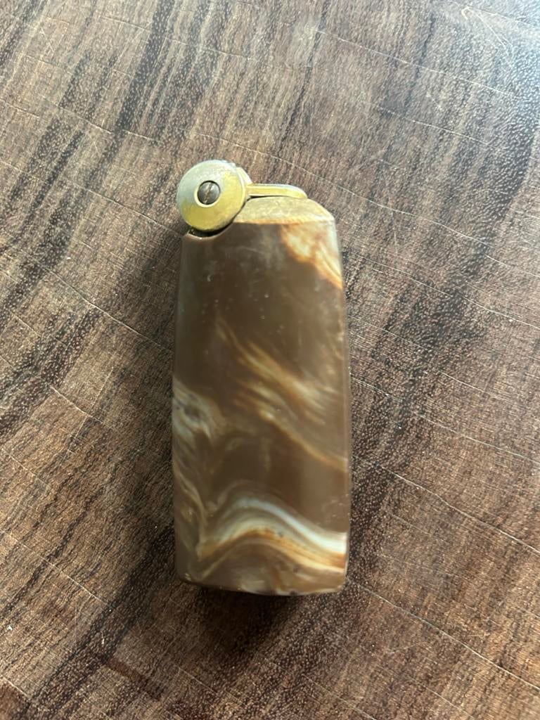 Vintage Poppell Bakeliet Gas Aansteker, Ophalen of Verzenden, Gebruikt, Aansteker
