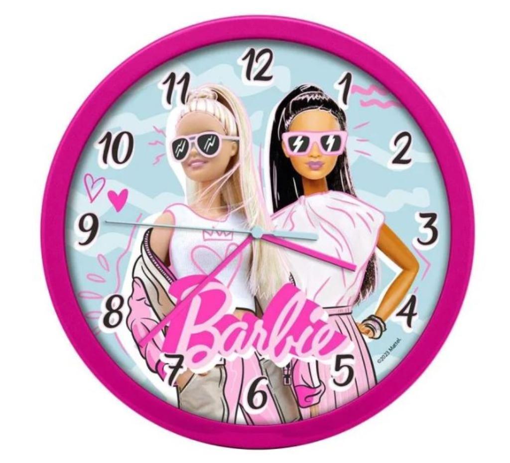 Barbie Wandklok / Klok, Ophalen of Verzenden, Nieuw, Klok