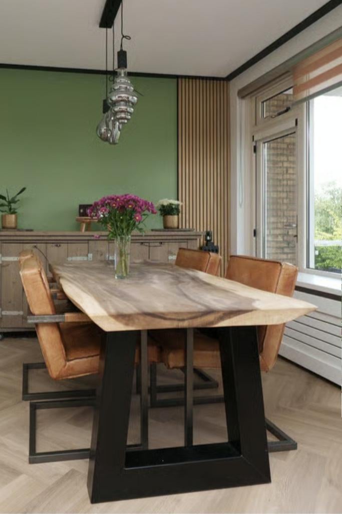 Prachtige boomstamtafel – topkwaliteit, Huis en Inrichting, Tafels | Eettafels, Nieuw, 50 tot 100 cm, 200 cm of meer, Rechthoekig