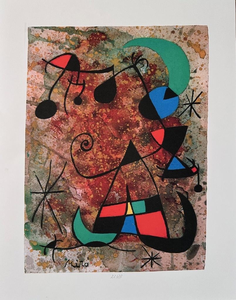 Joan Miro offset/litho, Ophalen