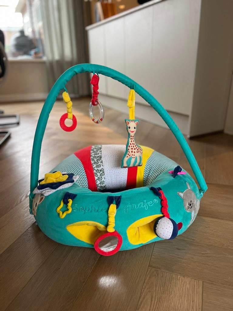 Sophie la Girafe Zitkussen Baby, Ophalen of Verzenden, Gebruikt, Babygym