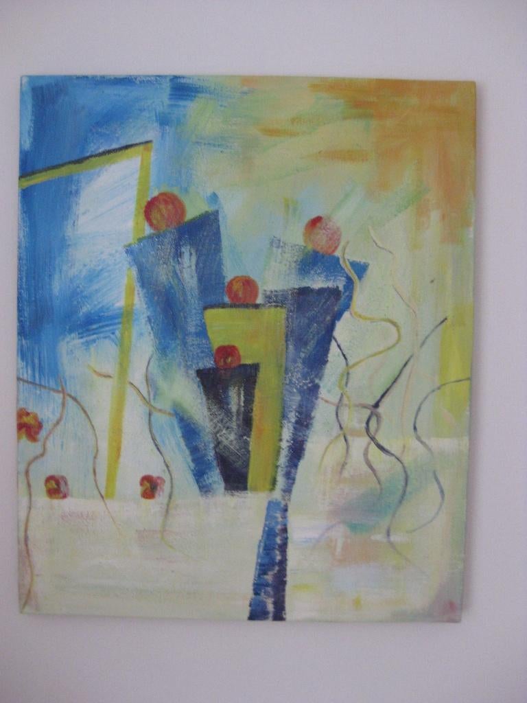 Schilderijen op doek 9 stuks restant alles in een koop €45, Ophalen of Verzenden