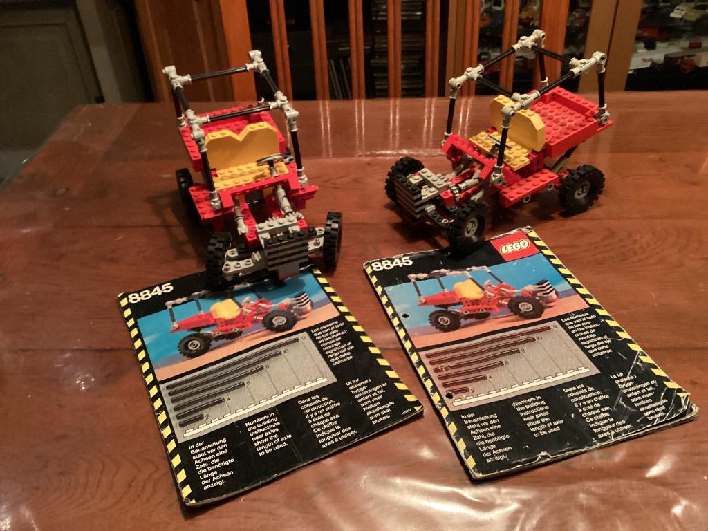 Lego buggy set 8845, Ophalen of Verzenden, Zo goed als nieuw, Complete set, Lego