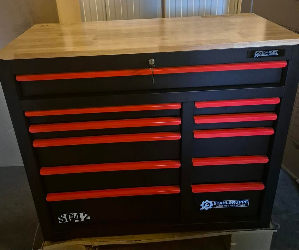 Gereedschap wagen stahlgruppe sg 42!!!, Ophalen, Gevuld, Nieuw