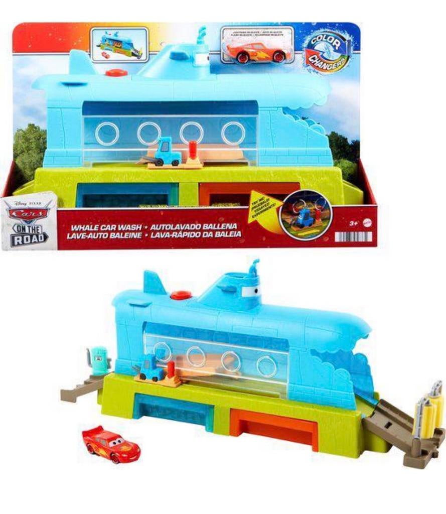 Disney Pixar - Cars Wasstraat race-auto wasstraat duikboot, Kinderen en Baby's, Speelgoed | Overig, Jongen of Meisje, Nieuw, Ophalen of Verzenden