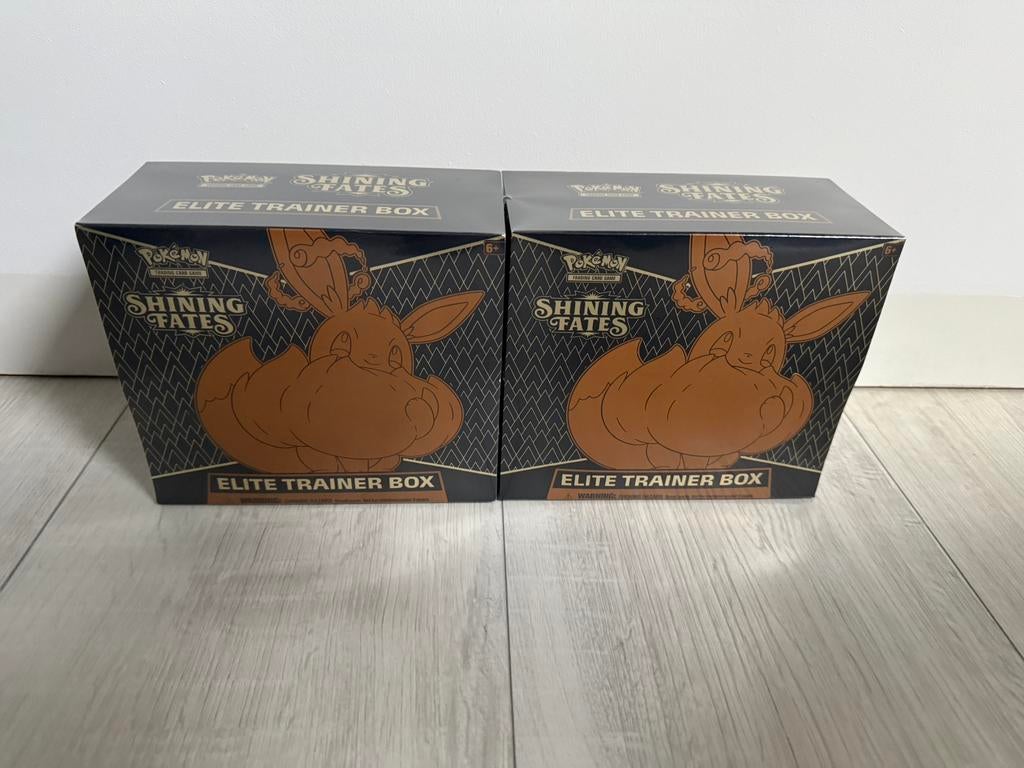 Pokemon Shining Fates ETB 3x, Hobby en Vrije tijd, Verzamelkaartspellen | Pokémon, Ophalen of Verzenden, Nieuw