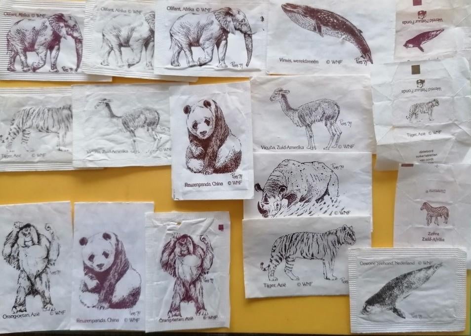 Zeist Wereld Natuurfonds WNF (series/deels) 562, Ophalen of Verzenden