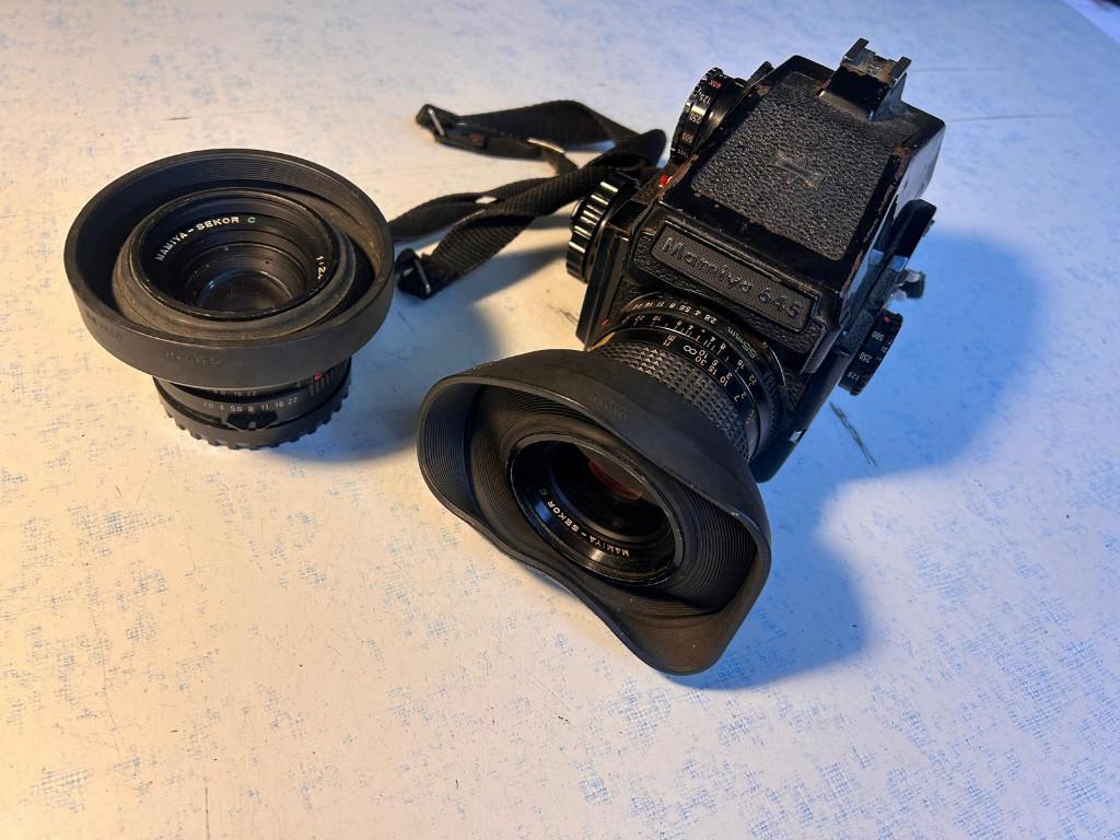Mamiya 645, Audio, Tv en Foto, Fotocamera's Analoog, Ophalen, Gebruikt, Spiegelreflex, Overige Merken