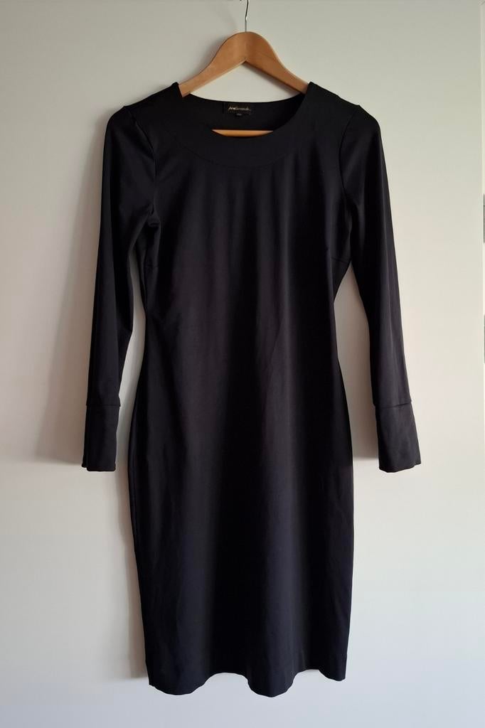 Zwarte jurk Port Lavande - maat XS, Kleding | Dames, Ophalen of Verzenden, Zo goed als nieuw, Maat 34 (XS) of kleiner, Zwart