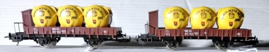 LIMA twee wagons, Gelijkstroom of Wisselstroom, Wagon, Ophalen of Verzenden, Zo goed als nieuw