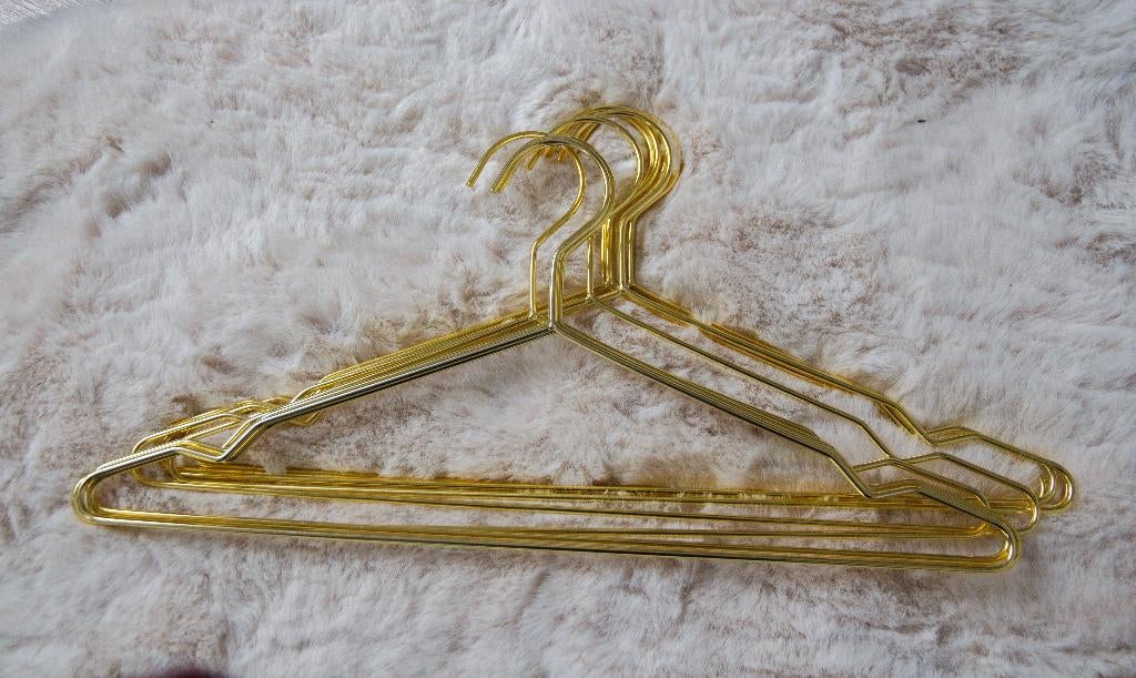 Kledinghangers goud, Kleding | Dames, Kledinghangers, Zo goed als nieuw, Metaal, Volwassenen, Ophalen of Verzenden
