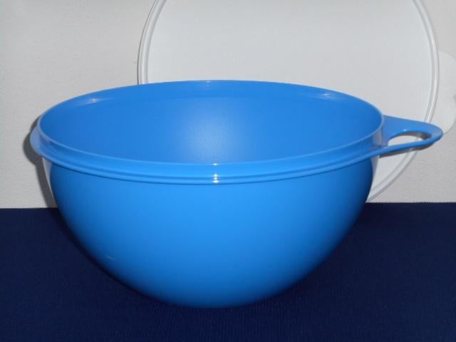 Tupperware Superkom 4,5 L. Blauw, Ophalen of Verzenden, Nieuw, Blauw, Overige typen