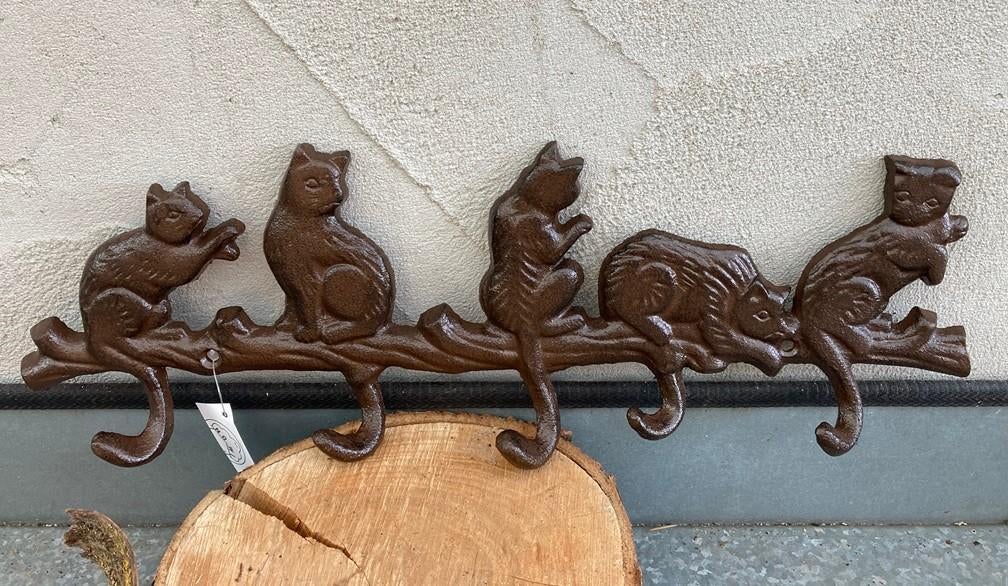 GIETIJZEREN KAPSTOK OF KEUKENHAAK REKJE POEZEN NIEUW, -, -, Nieuw, Ophalen of Verzenden