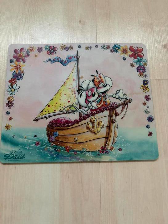 Diddl Muismat - Zeilboot, Ophalen of Verzenden, Diddl, Gebruikt, Overige typen