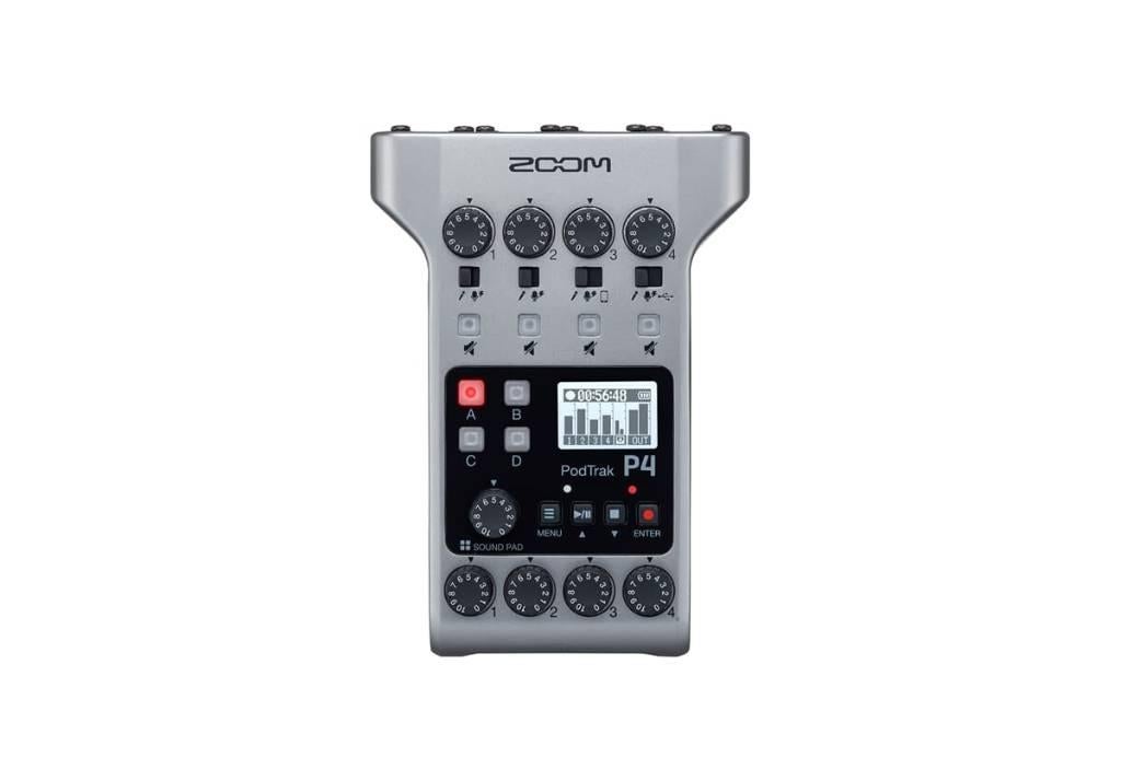 Zoom PodTrak P4 podcast recorder, Muziek en Instrumenten, Microfoons, ., Overige typen, Nieuw, Ophalen of Verzenden